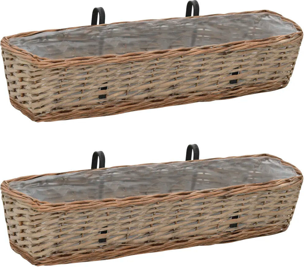 Sol 27 Outdoor Aanuoluwa Handmade Wall Planter 15cm H x 80cm W x 20cm D