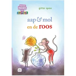 Kluitman Aap & mol en de roos (Leren lezen met ) (Niederländisch)