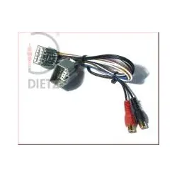 Dietz 1307 Radioadapter AUX-IN Adapter Cinch für Ford Fiesta MK7 ab 2008