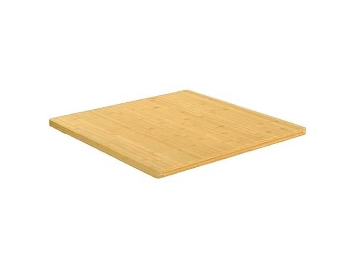 GFDWPUY Bambus Tischplatte 90x90x2,5 cm Massives Holz, abgerundete Kanten, lackierte Oberfläche, für Couchtisch, Beistelltisch, Bartisch