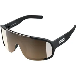 Poc, Unisex, Sportbrille, Aspire Mid (Schwarz, Silber), Silber, Schwarz