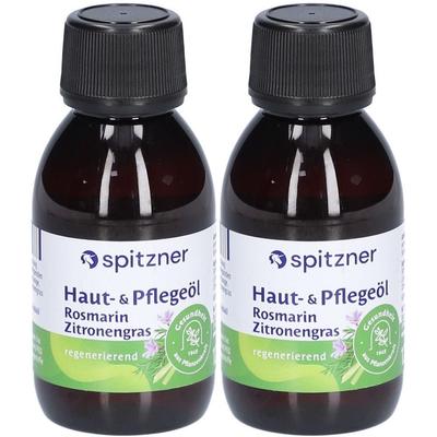 Spitzner Haut- u.Pflegeöl Rosmarin-Zitronengras 2x 2x125 ml Öl
