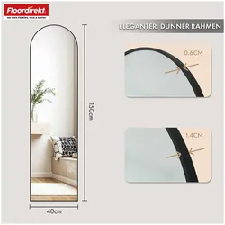 Floordirekt, Spiegel, Madison (40 x 150 cm)