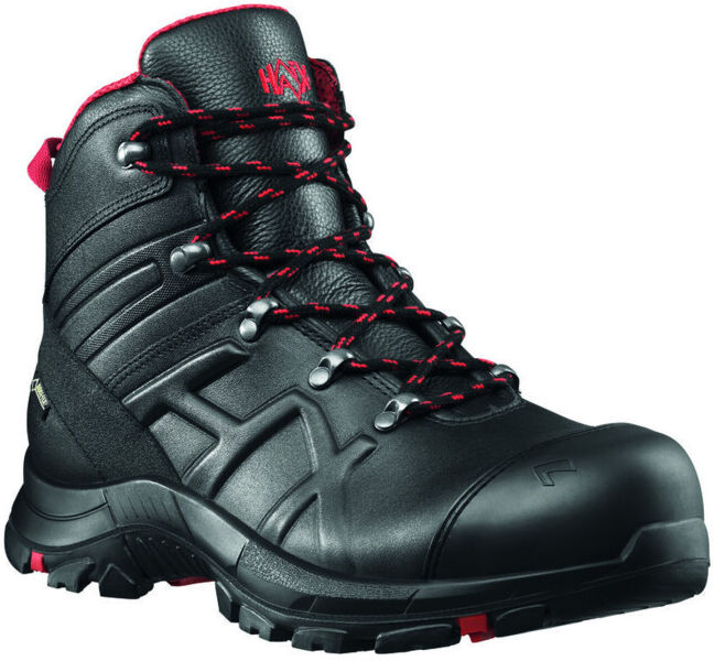 HAIX Chaussures de sécurité BLACK EAGLE 54, MID, S3, noir-rouge, taille 11,5 (47) (610023.11.5)