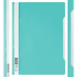 Durable Schnellhefter PP A4 tk Standardhefter tr Deckblatt