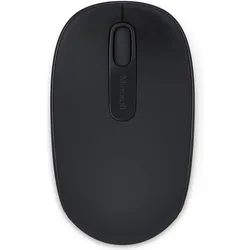 Microsoft Wireless Mobile 1850 (Kabellos), Maus, Schwarz