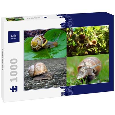 Lais Puzzle Collage Schnecke 1000 Teile