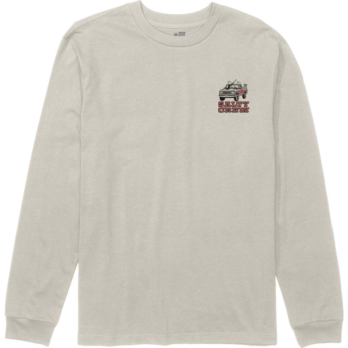 Salty Crew Truck Stop Boys LS Tee moonbeam (MOONBEAM) M 20135666Y-MOONBEAM-M
