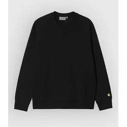 Carhartt WIP Chase Sweater black / gold Gr. XS
