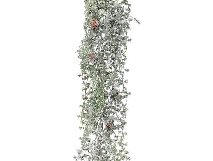 Winterliche Kunstpflanze OTTO HOME Weihnachtsdeko, Weihnachtsgirlande , grün, L:180cm, Kunststoff, Kunstpflanzen, Winterliche Kunstpflanze, Girlande, gefrostet, Länge 180 cm