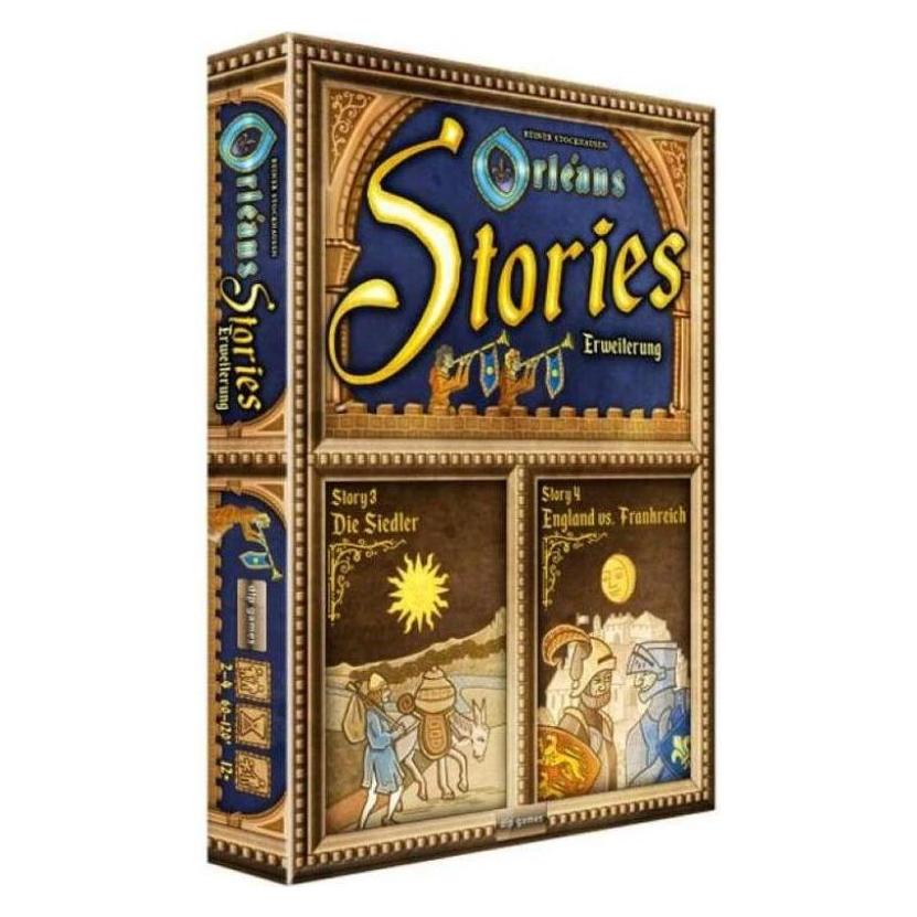 DLP DLP01057 - Orléans Stories 3&4: Orléans Stories, 2-4 Spieler, ab 12 Jahren (DE-Erweiterung) (Deutsch, 2 - 4 Spieler) (DLP01057)