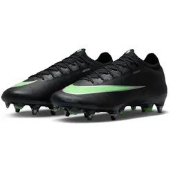 NIKE Mercurial Vapor 17 Elite SG Stollen-Fußballschuhe 001 - black/illusion green-black 44