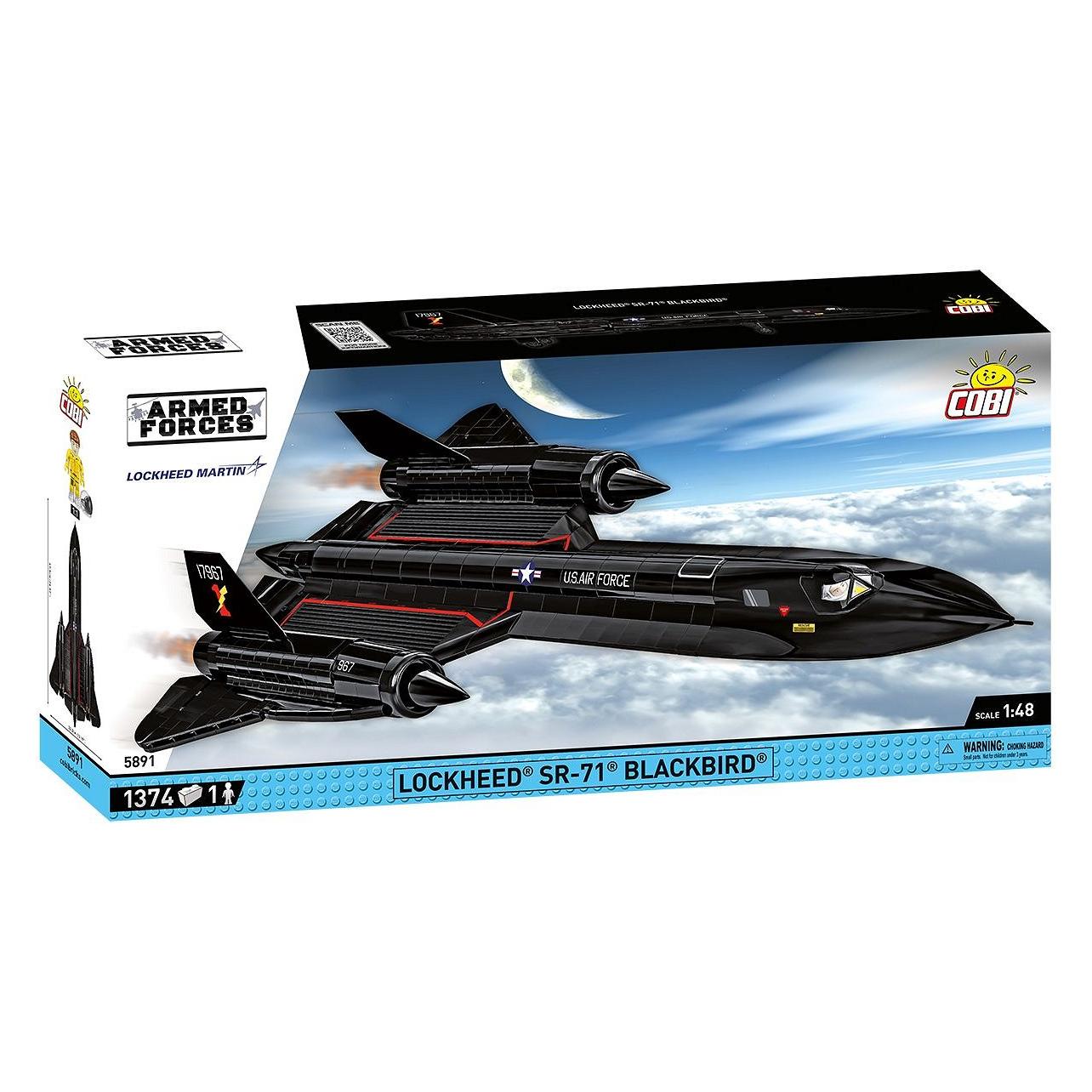 Cobi Lockheed SR-71 Blackbird US Military Aircraft (5891)