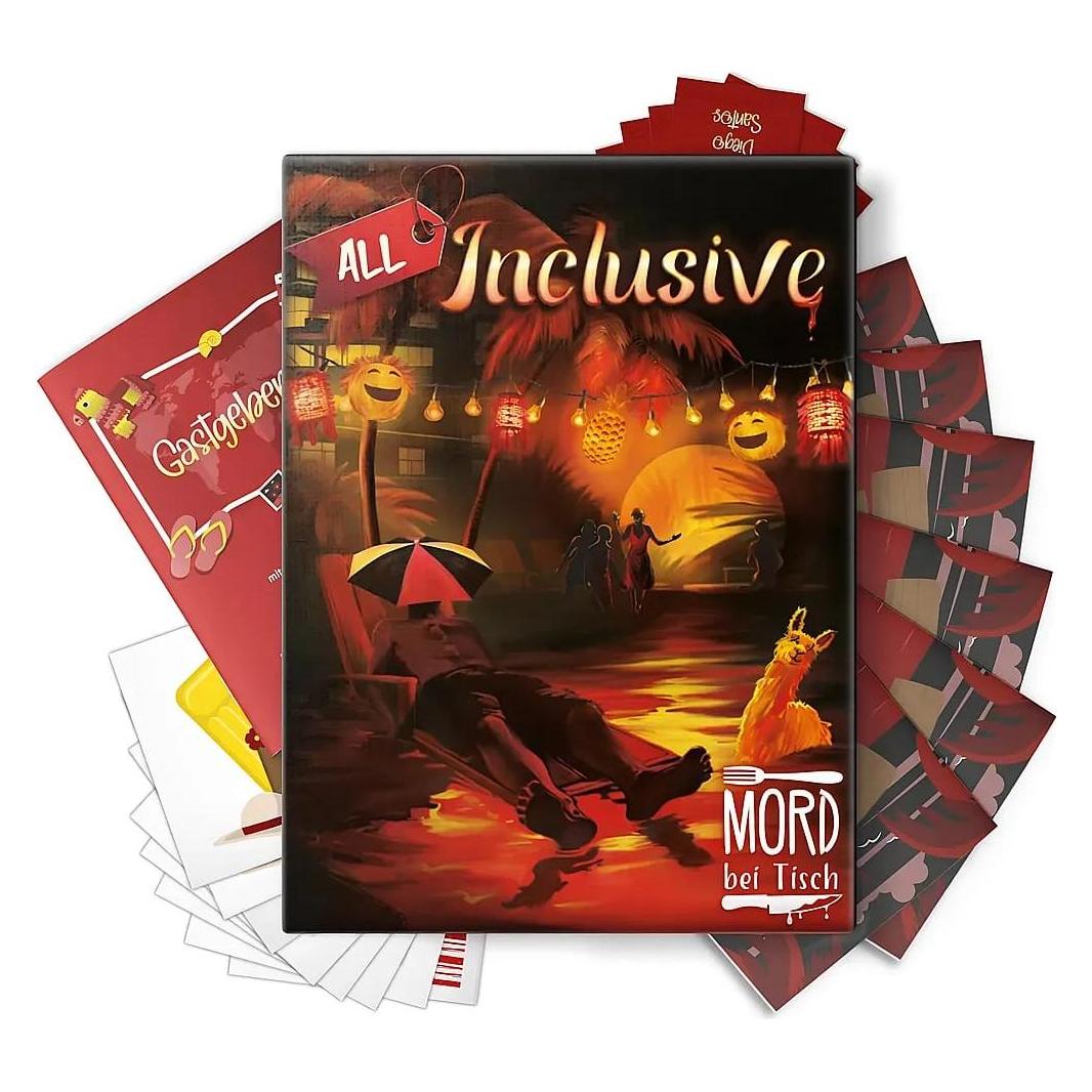 Mord bei Tisch All-Inclusive - Krimidinner (Deutsch, 4 - 6 Spieler) (MBT00013)
