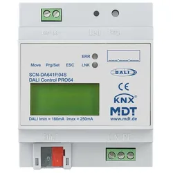 MDT SCN-DA641P.04S DALI Control Pro64 Gateway, 4TE REG, KNX, MDT, Secure SCNDA641P04S