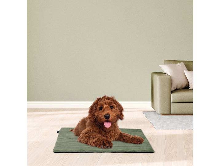Tapis en chanvre Mümmi 50cm Couleur sauge