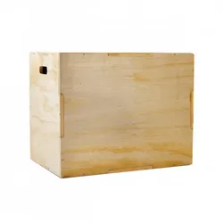 Nordic Fighter Holz 3-in-1 Plyometric Box (50cm, 60cm & 75cm)