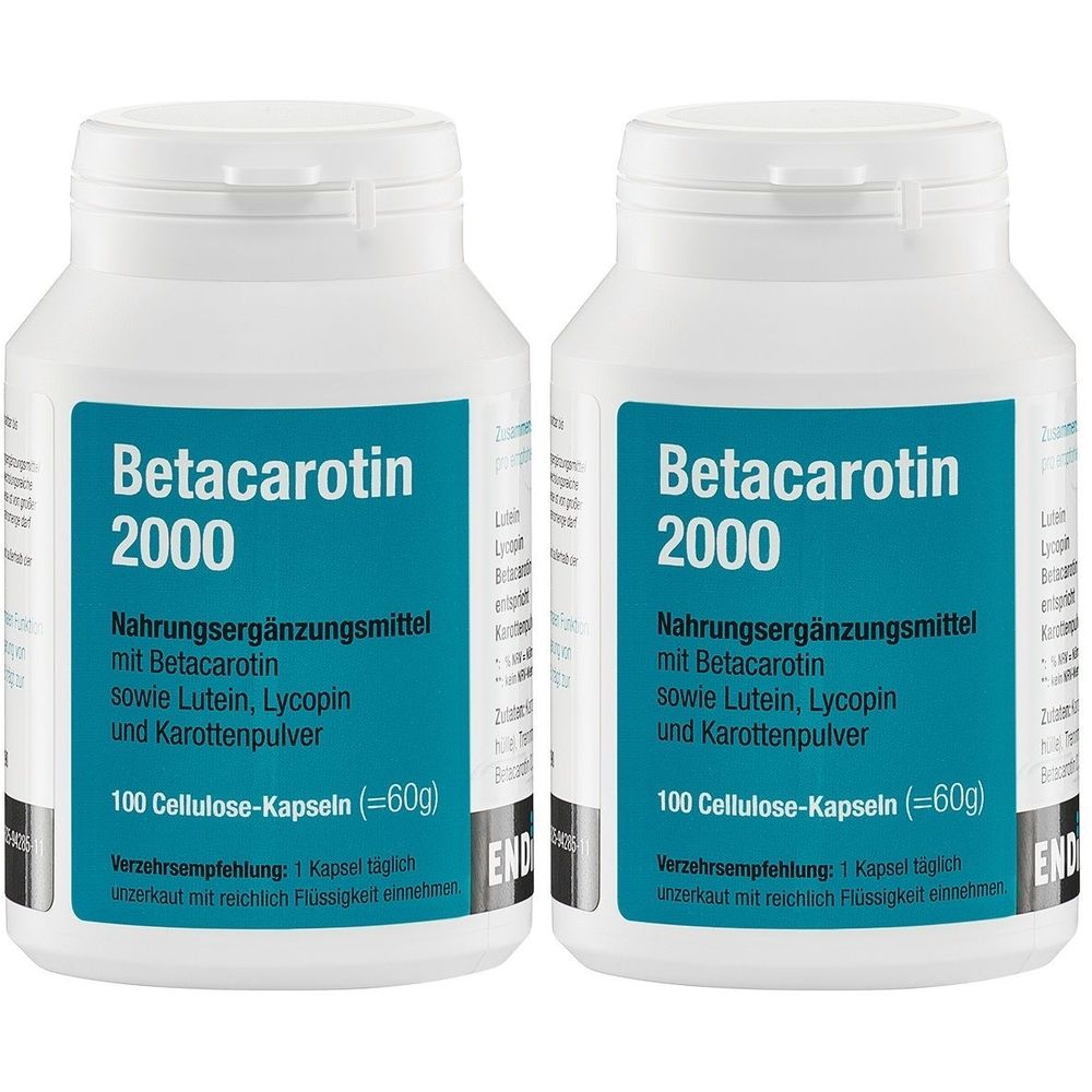 Beta Carotin 2000 Kapseln 2x 2x100 St