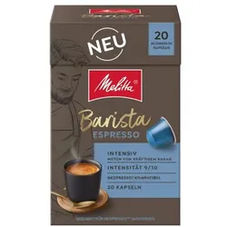 Melitta Kaffeekapseln Barista Espresso 20 Stück braun