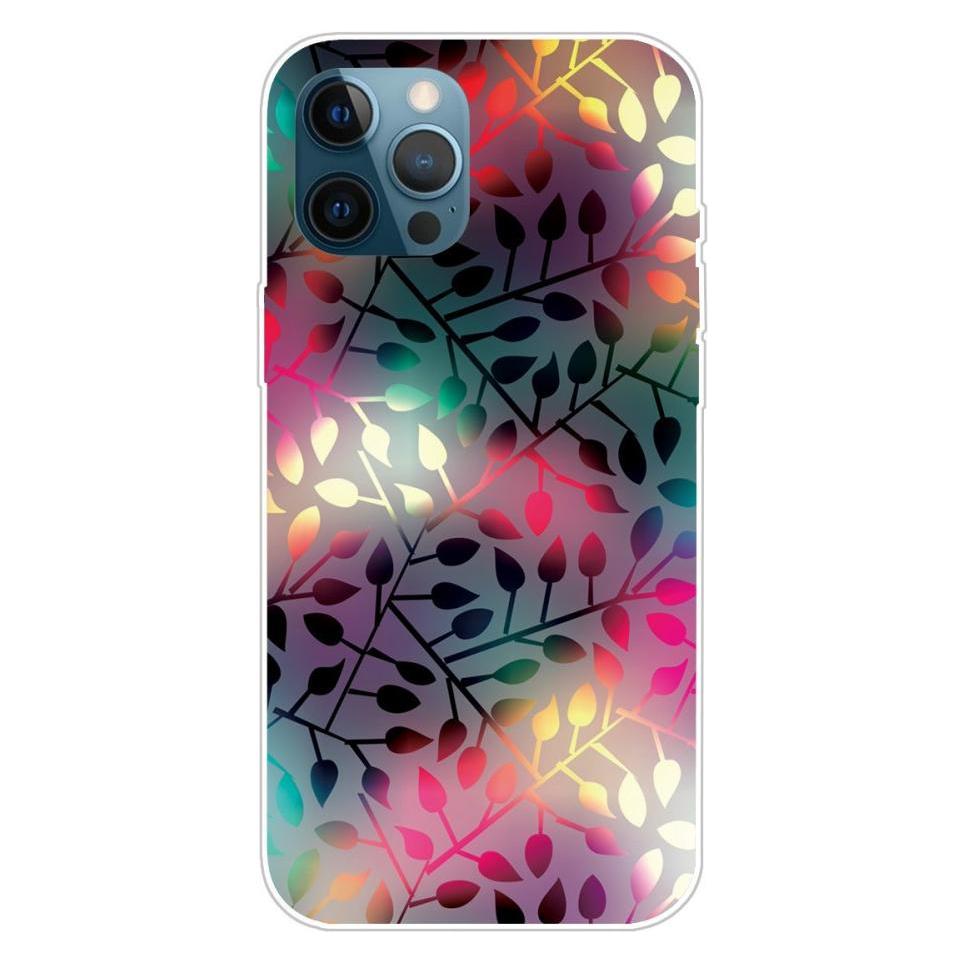Cover-Discount iPhone 13 Pro - Softes Silikon Gummi Case Blätter (Apple iPhone 13 Pro) (101126907A)