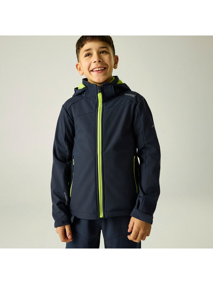 Regatta Softshelljacke "Haydenbury" in Dunkelblau - 128