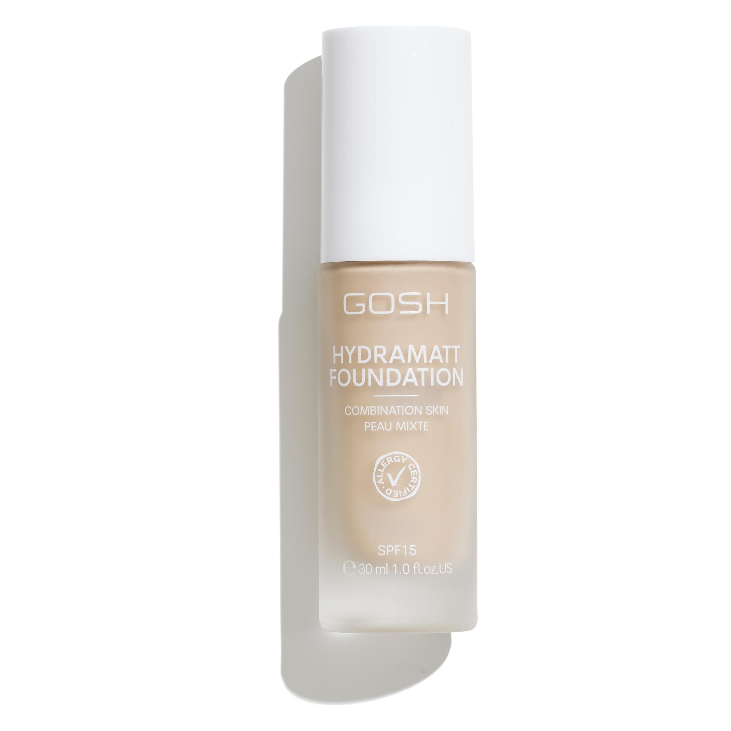Copenhagen Studios GOSH - Hydramatt Foundation Very Light 002N 30 ml (002N Very Light) (1010210038S002N)
