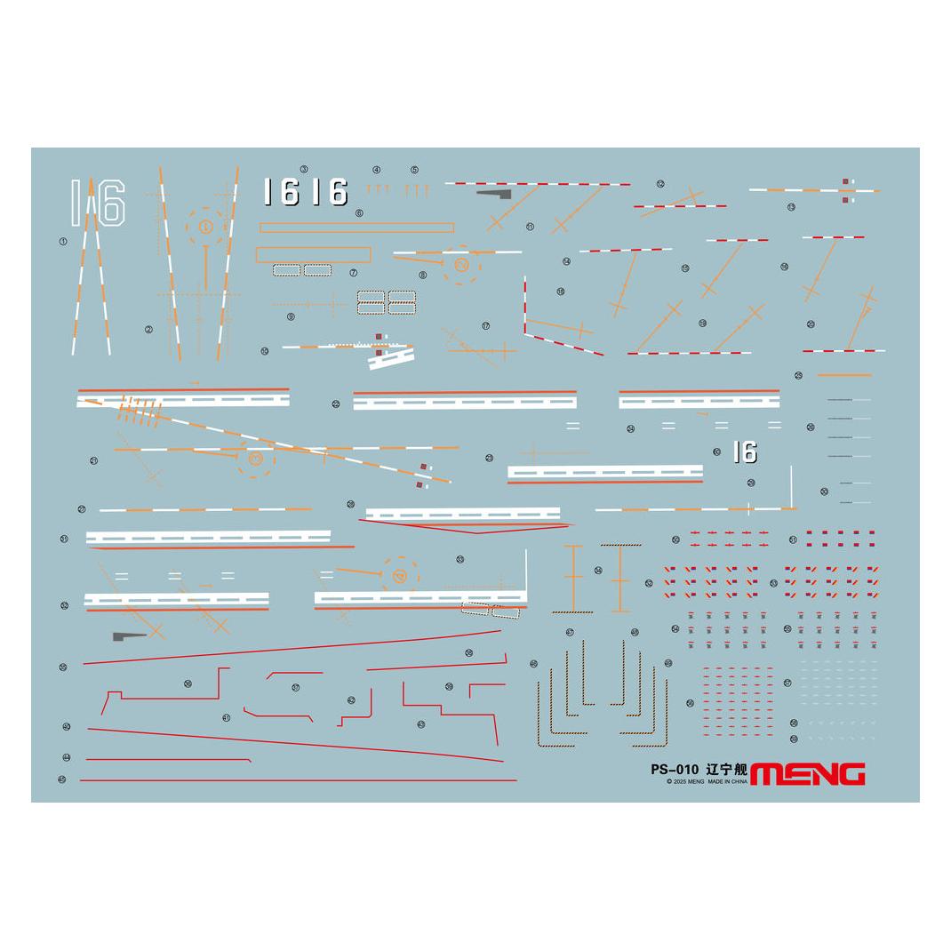 Meng-Model Kit Modello Portaerei Liaoning (MENPS010)