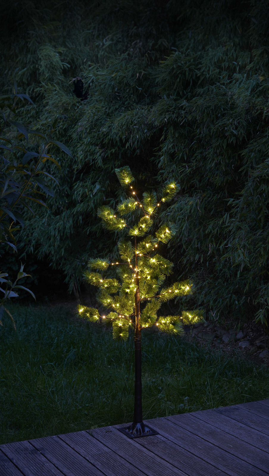 Northpoint LED kerstboom met 150 LED's, bruin, 150 cm hoog