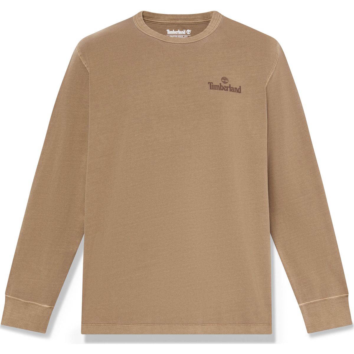 Timberland Mens GD Print LS Tee hermine wash S TBC0YHBNAO11-S