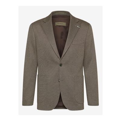 Anzugsakko BENVENUTO. "BENVENUTO. Sakko", Herren, Gr. 60, braun, Casual, regular fit, Sakkos, Sakko in Jersey Optik