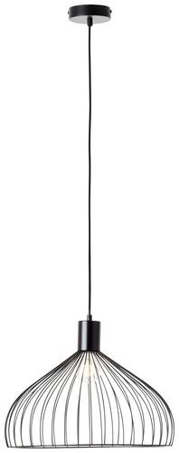 Brilliant Blacky 99392/06 Pendelleuchte E27 Schwarz (matt)