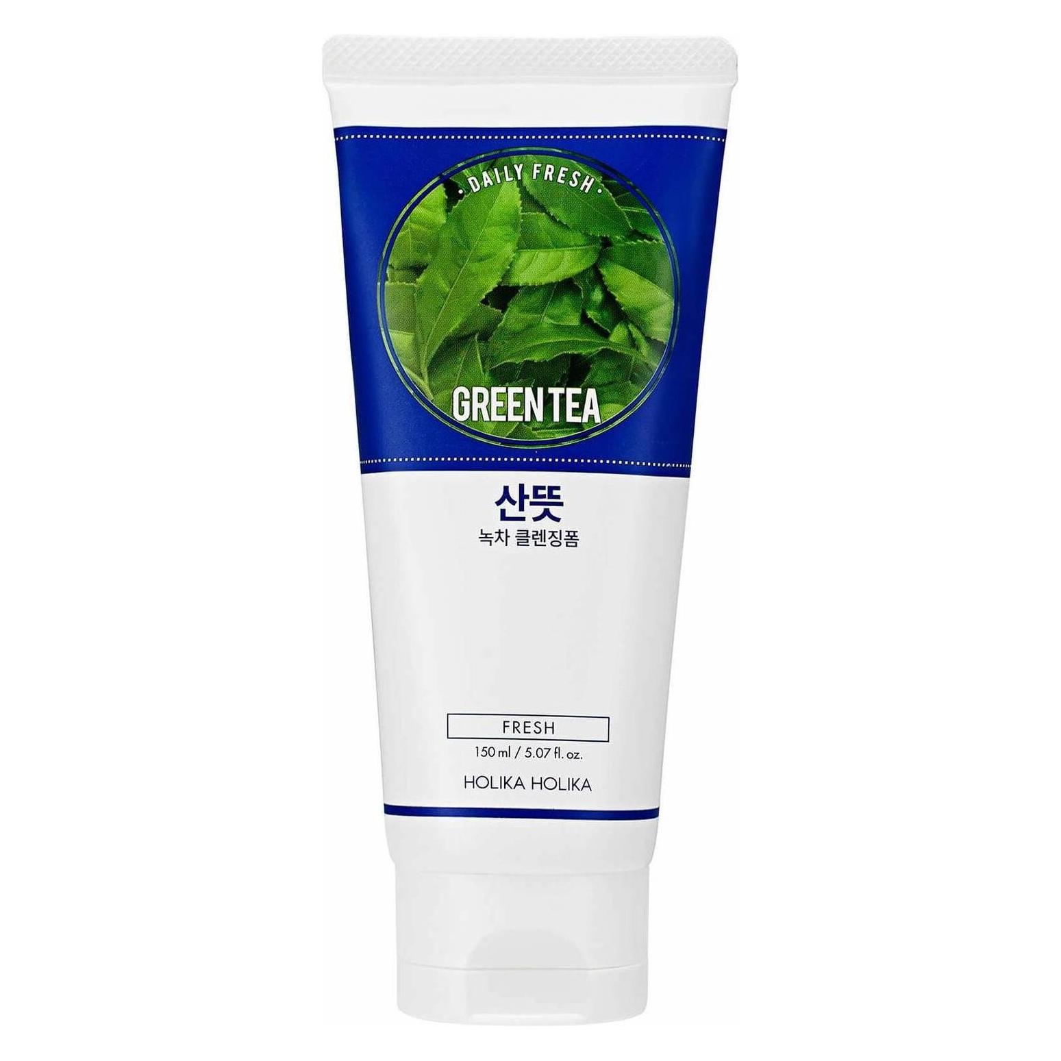 Holika Holika Daily Fresh Green Tea (Reinigungsschaum, 150 ml) (20018012)