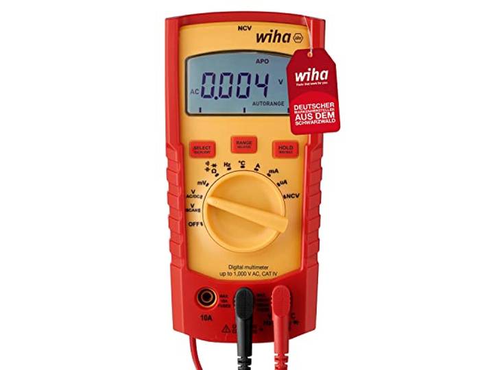 Wiha digital multimeter up to 1.000 VAC/VDC - CAT IV (45215)