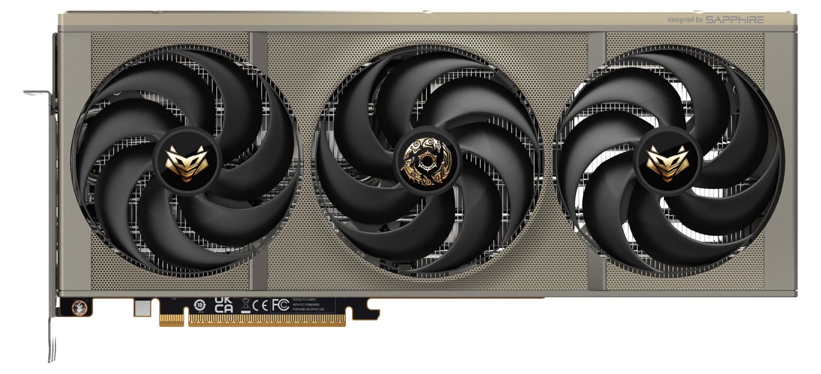 Sapphire Radeon RX 9070 XT Nitro+ Crimson Desert Editie videokaart, Zilver, RDNA4, GDDR6, 2x DisplayPort, 2x HDMI 2.1