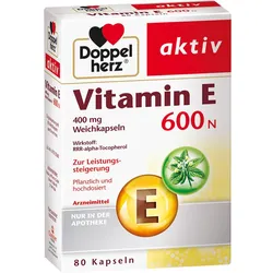 Doppelherz Vitamin E 600 N 80 ST