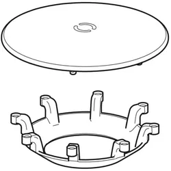Geberit Ablaufdeckel für Comfort Plus 595051000 Badewanne