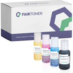 4er Multipack Set kompatibel für Epson Ecotank ET-16650 (113) Tintentanks