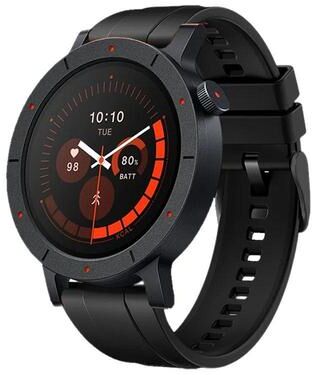 Everyday Crate Nothing CMF Watch 3 Pro Silicone Watch Band Soft Adjustable Replacement Strap With Black Buckle black