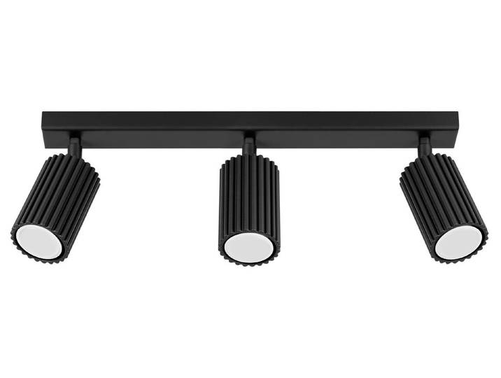 Deckenleuchte KARBON 3L schwarz