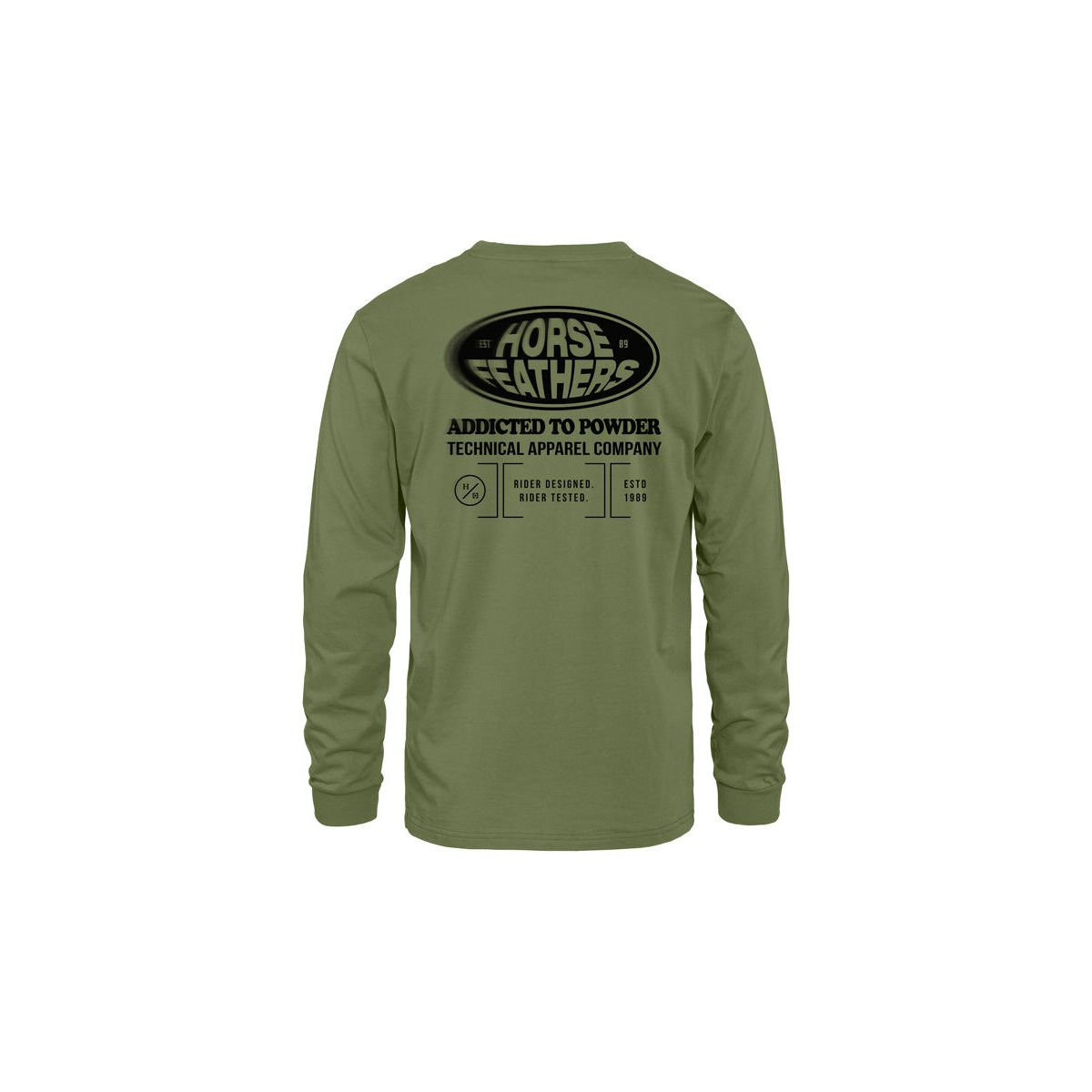 Horsefeathers Junky LS T-shirt sage L SM1428B-sage-L