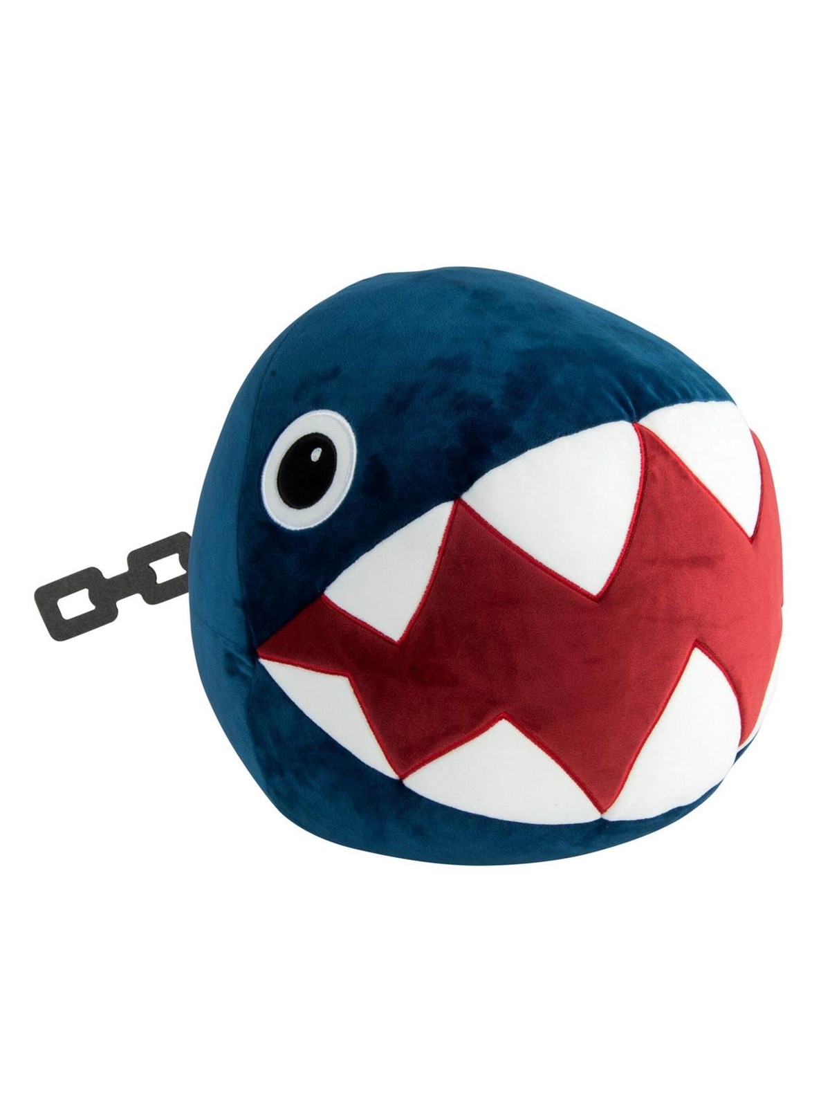 Tomy - Club Mocchi- Mocchi- Super Mario Chain Chomp 15 cm - Teddybär & Kuscheltier