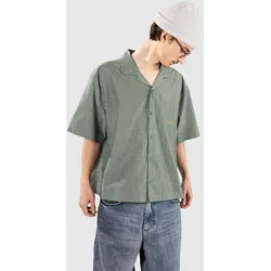 Monet Skateboards Banks Poplin Hemd green Gr. XL