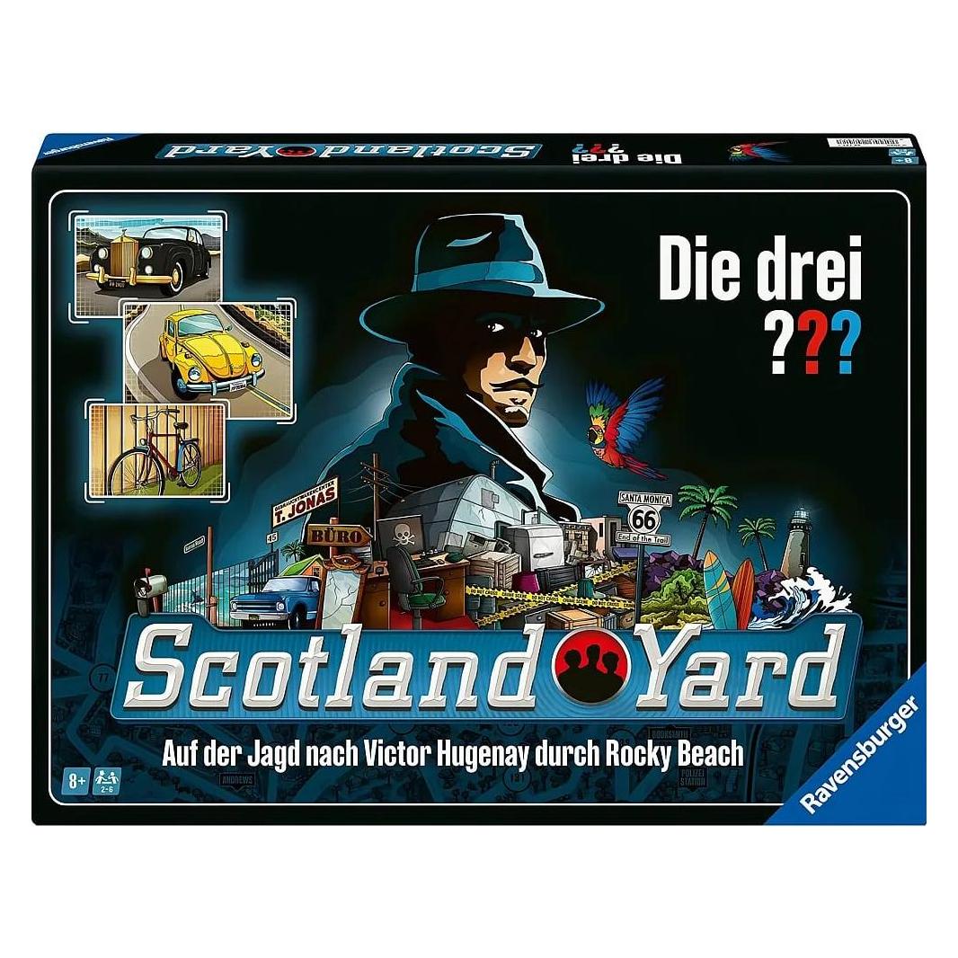 Ravensburger Die drei??? Scotland Yard - Gesellschaftsspiel & Brettspiel ab 8 Jahre (Deutsch, 2 - 6 Spieler) (24741)