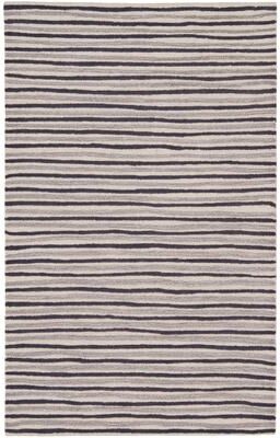 Martha Stewart by SAFAVIEH Hand Drawn Stripe Wool/ Viscose Rug