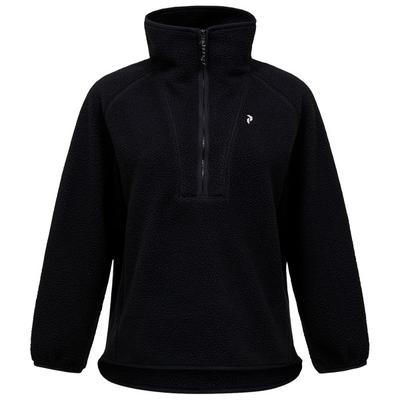 Peak Performance - Women's Naturerush Pile Half Zip - Fleecepullover Gr XL schwarz