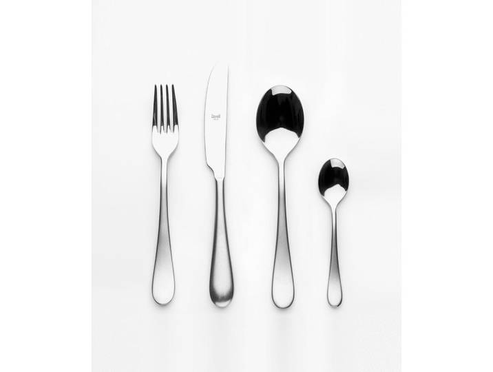 Besteck-Set, Edelstahlfarben, Metall, 24-teilig, Besteck, Besteck-Sets