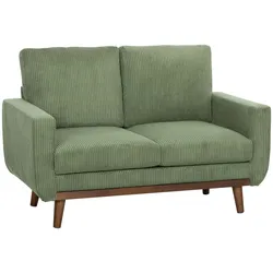 2-SITZER-SOFA Cord Grün