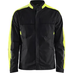 Stretch Bundjacke "4444" Industrie - 4XL - schwarz/gelb