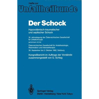 Der Schock, Taschenbuch von , Springer Berlin, 978-3-540-12579-2