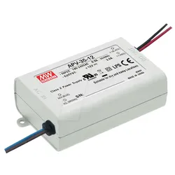 MW APV-35-5 - LED-Trafo, 25 W, 5 V DC, 5000 mA